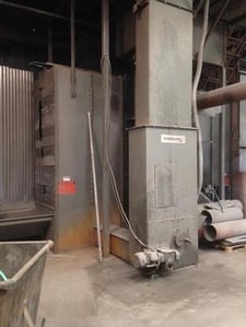 Pangborn #ES1848, 4 HP, 36" x 84", dust collector, very good condition, 2006