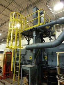 Image for 3 -10 cu.ft. BCP continous, 2 HP, dust collector, excellent condition, 2001