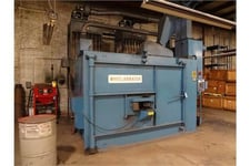 Image for 72" Wheelabrator swing table, 1 HP, 72" x 48", dust collector, very good condition
