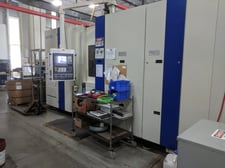 Heller #MCH250, horizontal machining center, Siemens 840D, 6000 RPM, 100 automatic tool changer, thru spindle