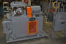 25 Ton, Tishken #CO-10-HW-4A, 2 stroke, 8" Shut Height, 14" x 23" bed, adj. base, air clutch & brake