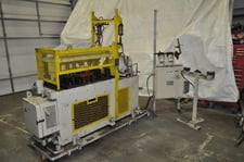 80 Ton, Tishken #CO-28-HW-YA12, 3 stroke, 9" Shut Height, 35" x 22.75" bed, air clutch & brake, adj. base