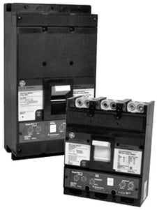 500 Amps, General Electric, TJ4V2605, 3 Phase, 30kA @ 480V AIC, 600 Volts