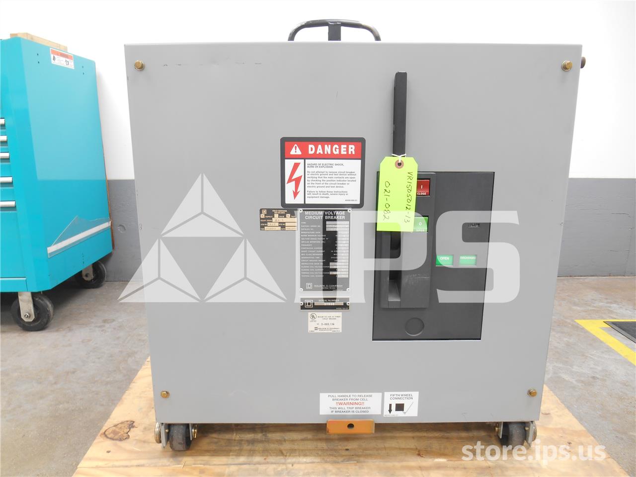 1200 Amps Square D Vad-5 Vr V5d6122nu00 15 KV 500mv Amps Parts Unit