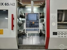 Traub #TNX-65/42, Multi-Axis Lathe, Reconditioned, 15-axis, 4 Turret, Live Tooling, Bar Feeder, Twin Spindle