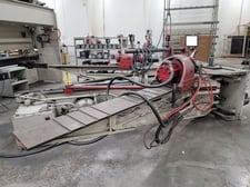 17.5 Ton, Hufford #A-10, extrusion stretch forming press, s/n 24, 219" standard arm