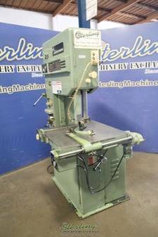 20" Kysor Johnson #V-20, 147" x154" blade length, blade welder, power table feed