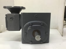 .75 HP, Boston #FWC725-100-B5-6, double reduction gear reducer, 100.00 :1 ratio