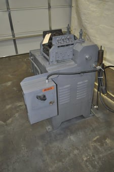 8" x .075" Perfecto #17-8-7, motorized straightener, 7-rolls, entry pinch rolls, loop Control