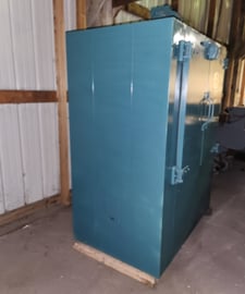 38" width x 38" H x 26" D Precision Qunicy #32-850, 850°F , 21 KW, powered exhauster