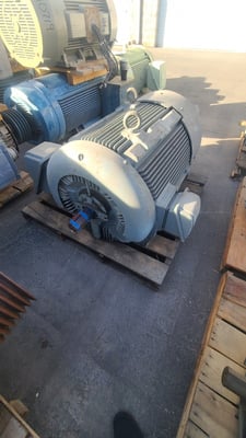 250 HP 3600 RPM Teco, Frame 5007A, TEFC BB, 2300/4160 Volts, New Surplus