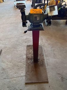 6" HB Tools, double end pedestal grinder, 3/4 HP