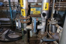 192 sq.ft., Superchanger #S-3-HP-59, plate type heat exchanger, 100 psi