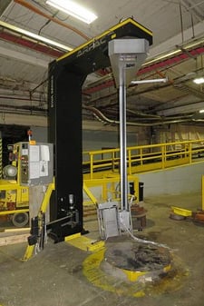 Arpac #EWA-S5-72, pallet wrapping machine, EZ-Load feature, 20" film rolls, 2015