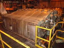 #2CC washer, 2 drum unit located at top floor