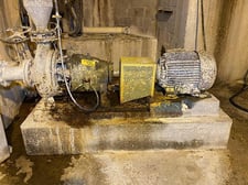 Goulds #3175, centrifugal pump, 6x8-14, 75 HP, 460 V. motor