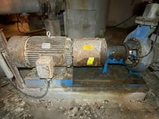 Goulds #3196XLT, 8x10-15G First bleach washer seal tank centrifugal pump, 50 HP