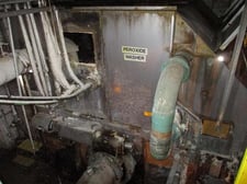Peroxide, 2 drum washer located at top floor