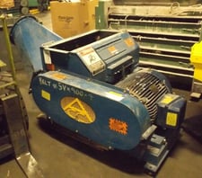 Air Conveying Corp #3036FSS, shredder, 36" x22" inlet/outlet, 30 HP, 1180 RPM