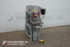 Image for CBE #245, Auger fed, gross weight, open mouth bag filler capable of handling a varity of dry, free flowing, minimally dusty and granular products rated from 1-5 bags per minute
