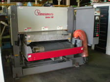 48" Timesavers #CS360, multi-directional abrasive disc machine, 7.5 HP, 2000