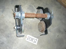 3 Ton, Budgit #507782-3, hoist, 9" -11" beam, trolley, I beam mount