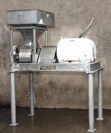 Fitzpatrick #D, Stainless Steel, hopper type feed, series 2600 comminuting machine