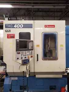 Gleason #Tag-400, CNC generating style gear grinder, GE Fanuc 15M, 400mm capacity, 1995