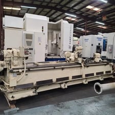 Lees-Bradner #SH-144, horizontal spline hobbing machine, 8" x144" cap., excellent, 1967
