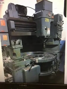 Fellows #36-6, gear shaping machine, 40" diameter, 6" stroke, 12" throated riser, 3 DP