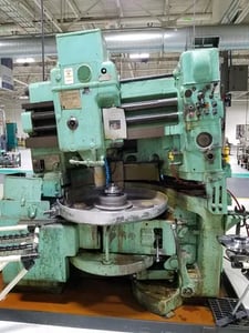 Fellows #36-6, gear shaper, 40" diameter, 6" face, 4" spindle, adj tapered riser, excellent