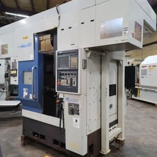 Muratec #ML400G, CNC turning machines, Fanuc controls, tailstock, single turret, gantry loader, 2011