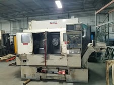 Okuma-Howa #25H-2SP, CNC twin spindle turning machine, Fanuc 18, (2) 12" chucks, 1997