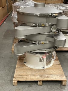 36" Custom Custom Advance #DM366666WC, 36" diameter, separation vibratory sifter, mounted on vibratory