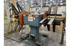 4000 lb. Coe Press Equipment #CPR-DEP-04018, double end coil reel, 18" wide, 60" outside dimensions, 16"-21"