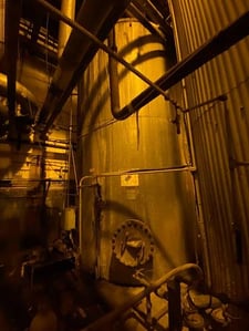12800 gallon Northland, 316 L Stainless Steel tank, 11' x 18'