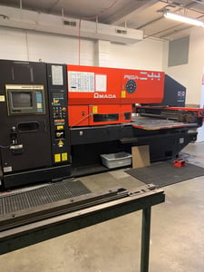 22 Ton, Amada #Pega-244, turret CNC punch press, 24 stations with tooling, 1996