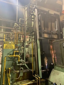36" width x 72" D x 36" H Surface Combustion, Super 36 72 36 Allcase IQ Furnace, 1750 Degrees Fahrenheit, 1986