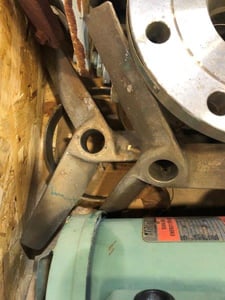 Lightnin agitator, Stainless Steel blades, 1.17 HP, 1725 RPM, 208-230/460 V.