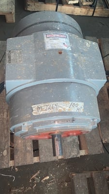 100 HP 1185 RPM Westinghouse, Frame 444TSC, DP, double C-face, double shaft, 460 Volts (2 available)