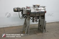 Littleford #FKM-600D, 600 liter 21 cu.ft.) Stainless Steel plow mixer, 32" dia. x 48" length chamber, 5