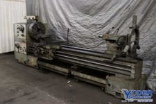 31" x 100" Summit #30X4-100, gap bed engine lathe, 24" swing over cross slide, inch/metric, 3 & 4-jaw chuck