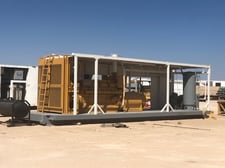 850 KW Caterpillar #D399, diesel generator set, 347/600 Volts, 1200 RPM, 8296 hours, EG3P governor