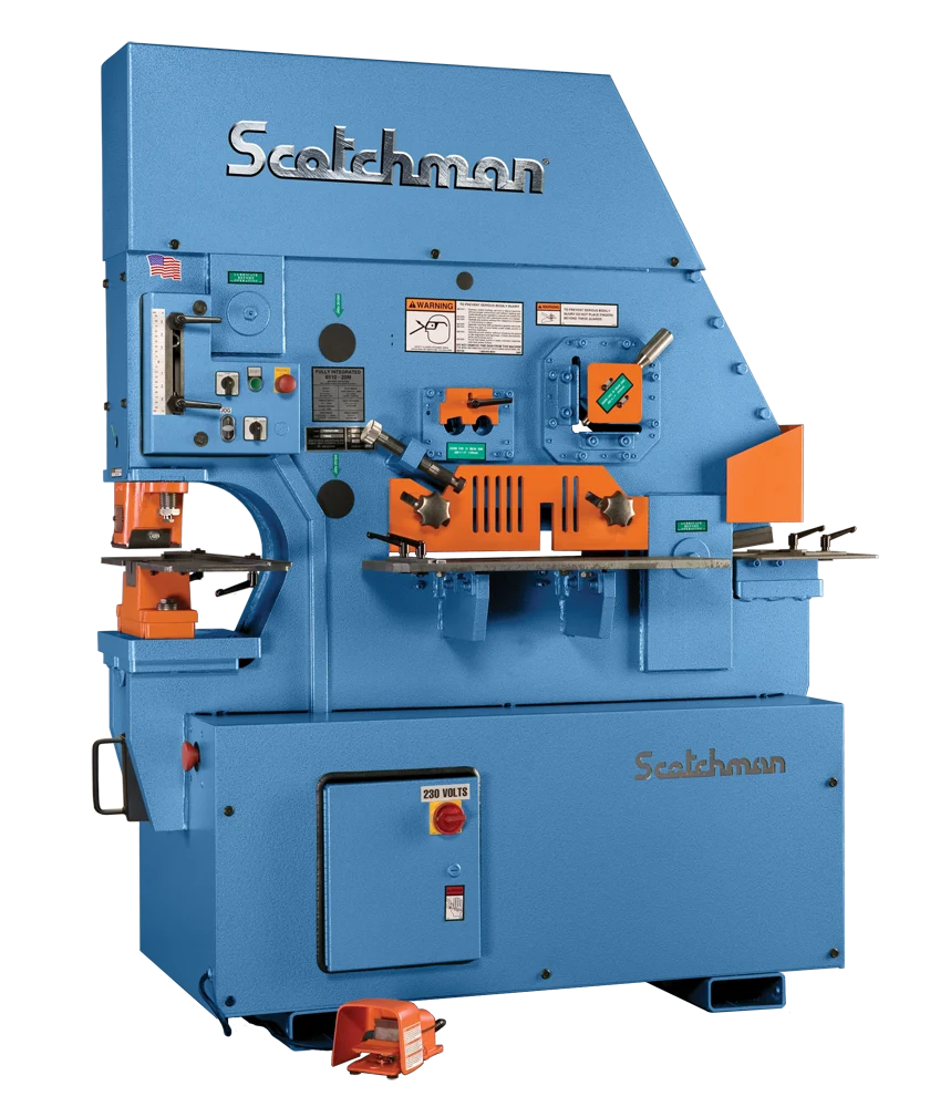 6" x 6" x 1/2" Scotchman #FI-8510-20M, 85 ton, 10" throat depth, NEW