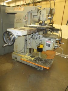 Sharp #UH3, horizontal milling machine, 51-3/16" x 11-13/16" working surface