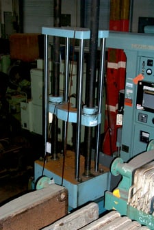 20000 lbf. (100kn) Tinius Olsen #Electomatic, 2 screw, 48" opening, 48" stroke, 20" x 24" table