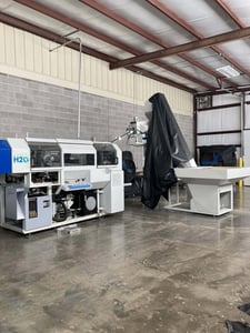 Mag Plastics #SSBO3, Blow Molder, W/preform Hopper, 2006