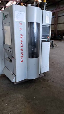 Ficep #1101-DX-Victory-11, beam punch line, 400 V., 12" stroke, drill coolant, 2005