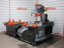 18" x 20.75" Hemsaw #VT100HLA-60-CTS, Vertical Hydraulic Automatic Bandsaw, 1-1/4" 15' 6" x .042" blade, NEW