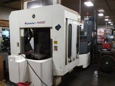 Kitamura MyCenter #H400, horizontal machining center, 24" X, 20" Y, 20" Z, 10000 RPM, 40 taper, 15" x 15"